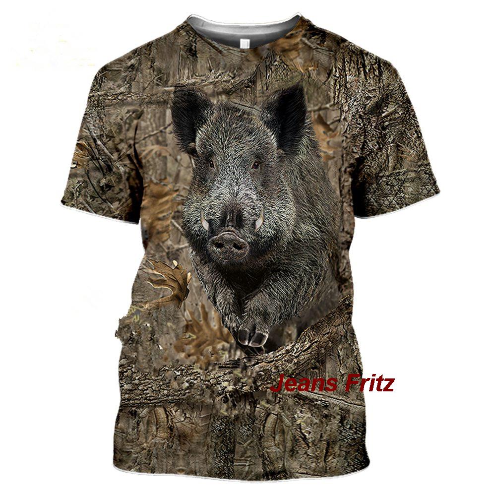 Wildman Hunting & Outdoor Robertson - Футболка мужская камуфляжная с коротким рукавом,