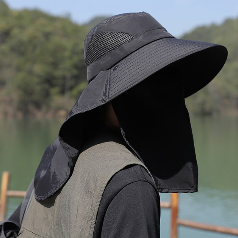 Mens Outdoor Hunting Hats - Универсальная летняя панама с защитой от