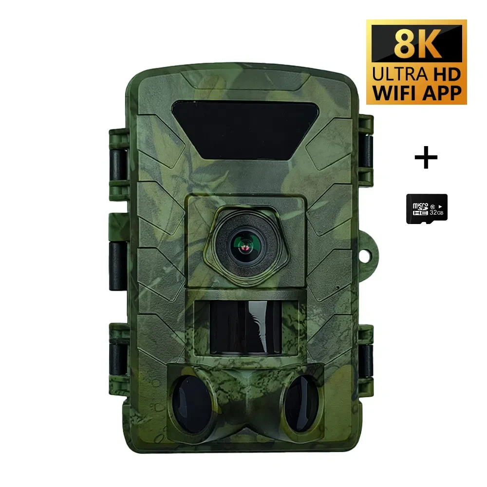 Trail Camera Infrared - PR803W 8K WiFi Trail Camera -
