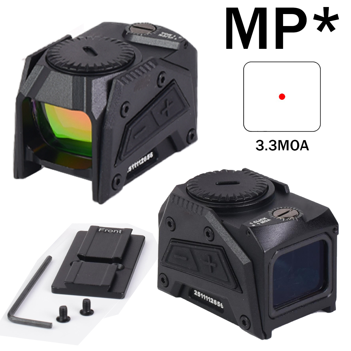 Outdoor Hunting Lab - Тактический прицел Red Dot Sight 1X16,