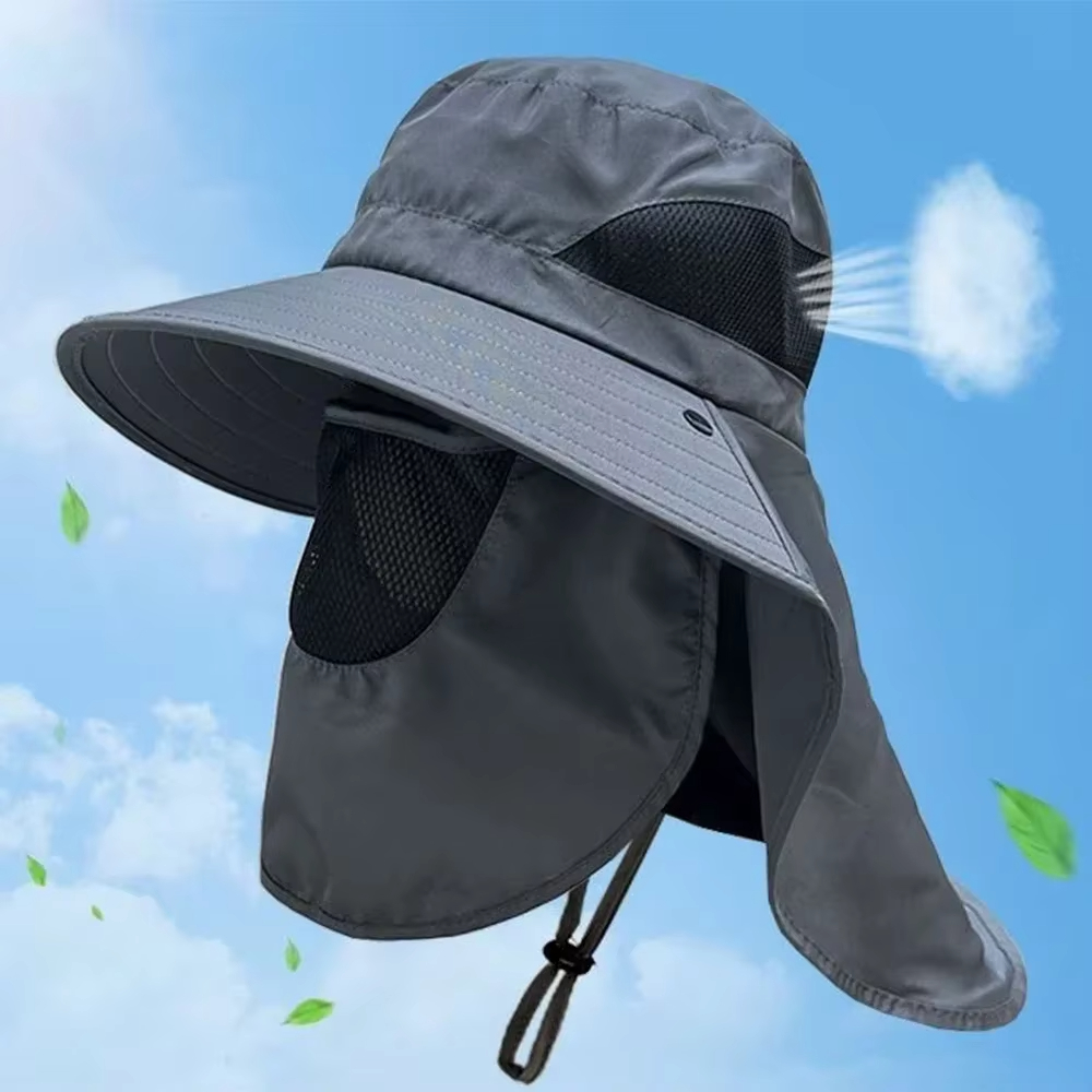 Mens Outdoor Hunting Hats - Летние солнцезащитные шляпы с УФ-защитой для