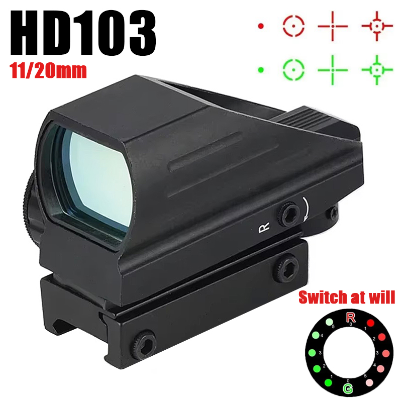Outdoor Hunting Lab - Тактический HD103, красный, зеленый, точка, 4