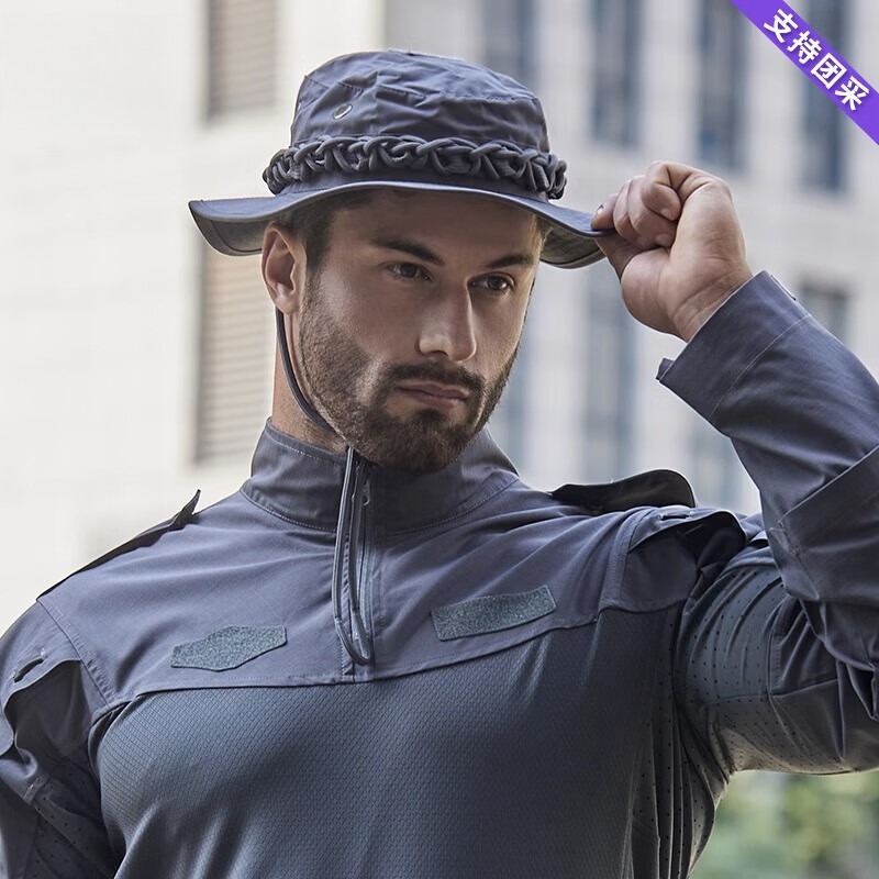 Mens Outdoor Hunting Hats - Мужская тактическая панама, дышащая солнцезащитная шляпа,