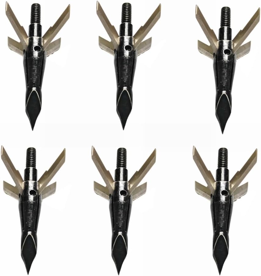Crossbow Bolt Broadhead - Набор из 6 гибридных охотничьих наконечников