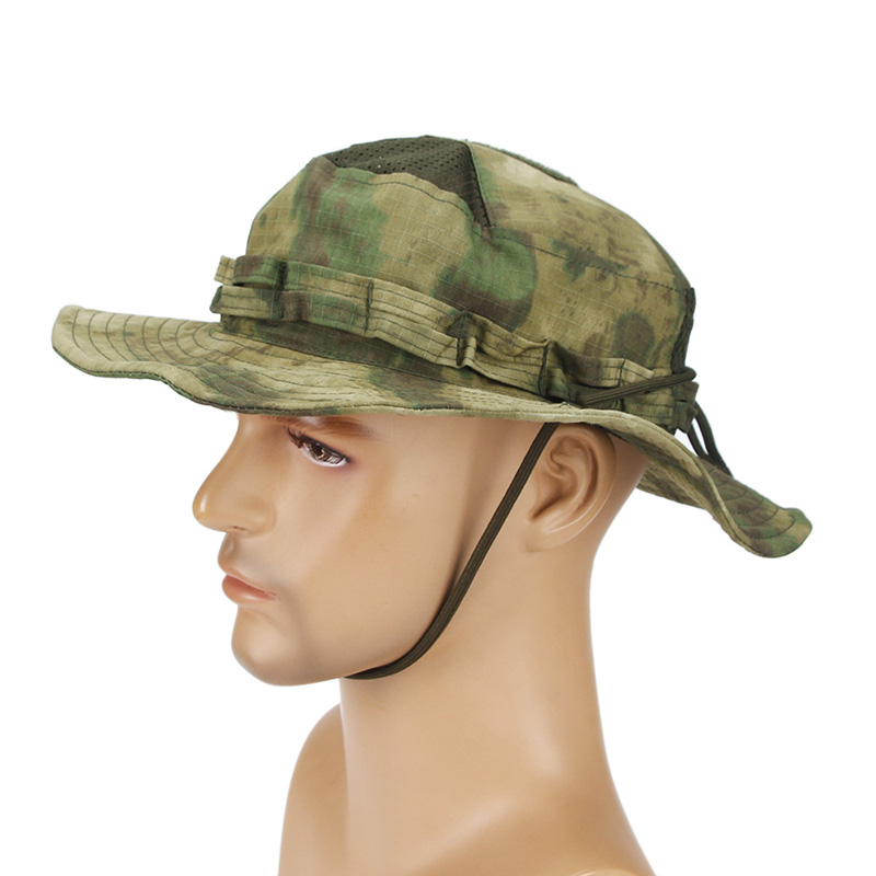 Mens Outdoor Hunting Hats - FG atacs Камуфляжная шляпа Boonie для