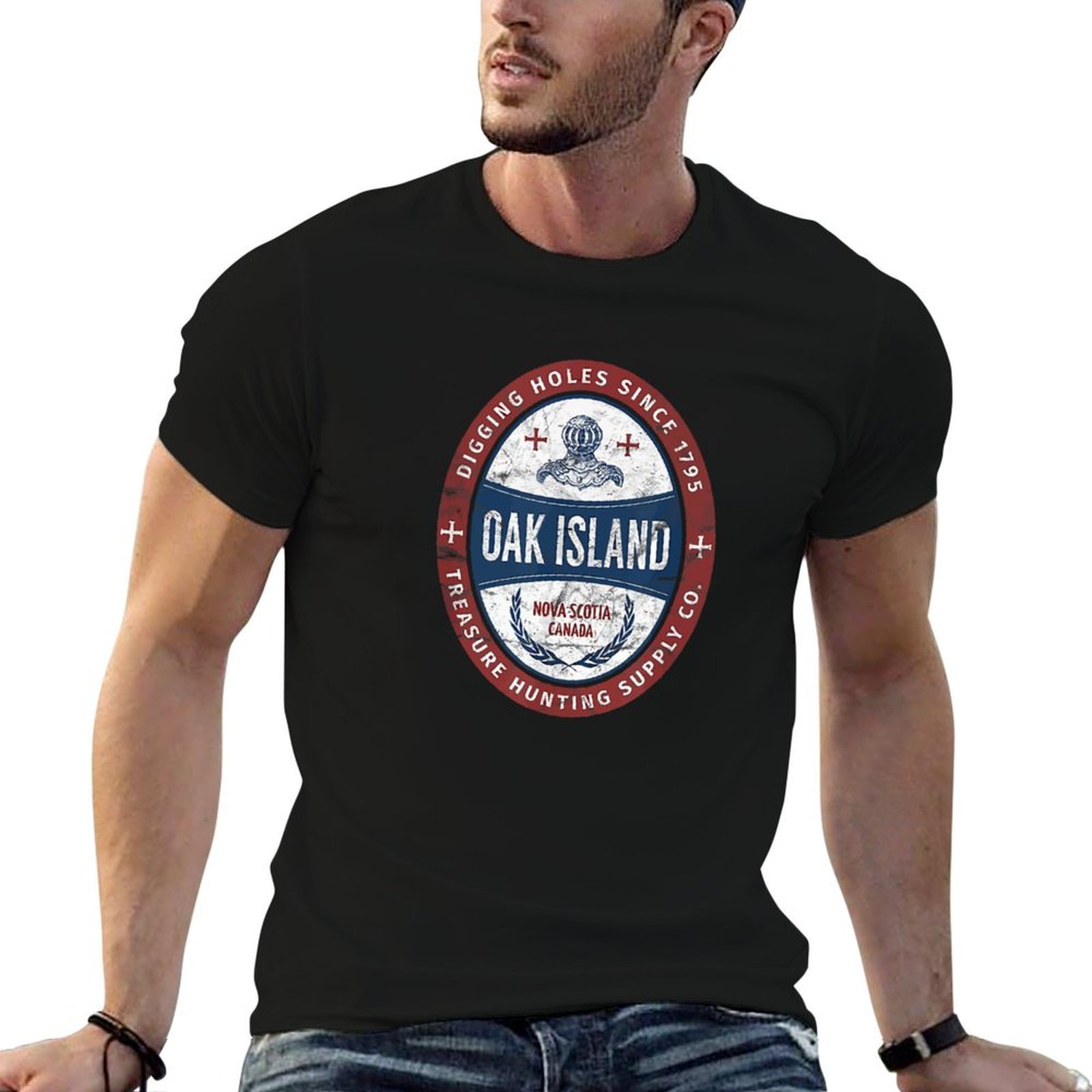 Outdoor Hunting Hoodie - Футболка Oak Island Treasure Hunting Tee