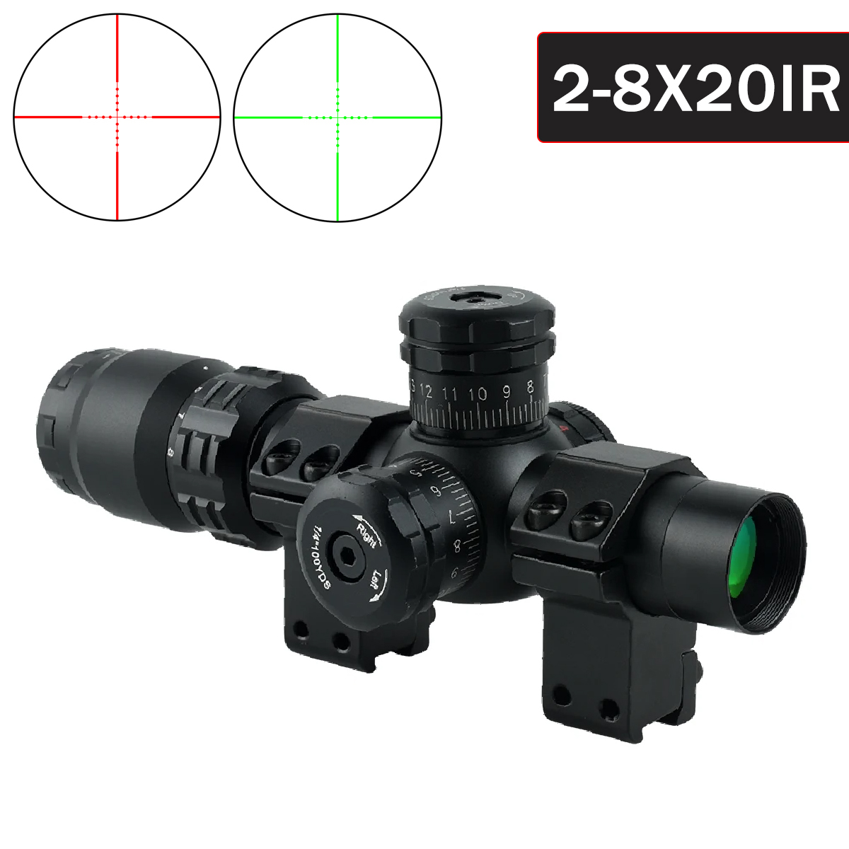 Crossbow Scope Sight - 2-8x20IR охотничьи прицелы для стрельбы на