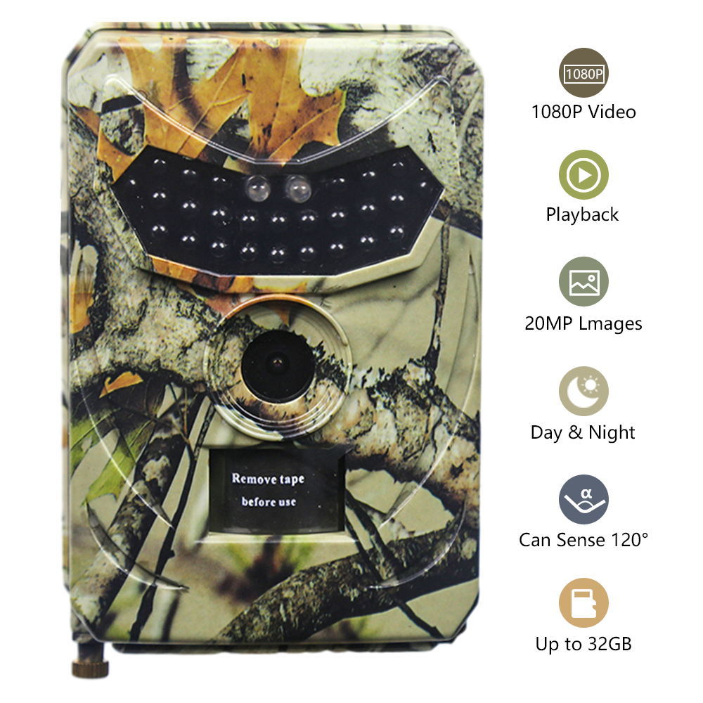 Trail Camera Infrared - 20MP 1080P PR100 Trail Camera 940nm