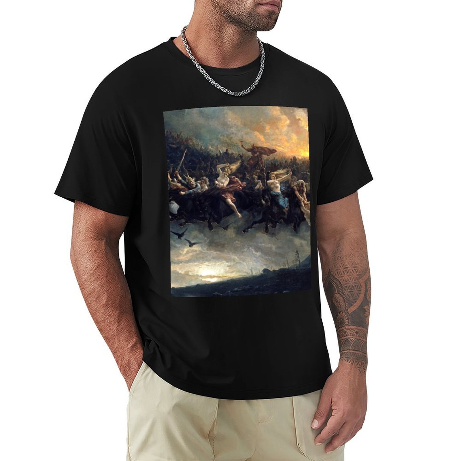 Wildman Hunting & Outdoor Robertson - Дикое плавание Одина (1872), мифологическая картина