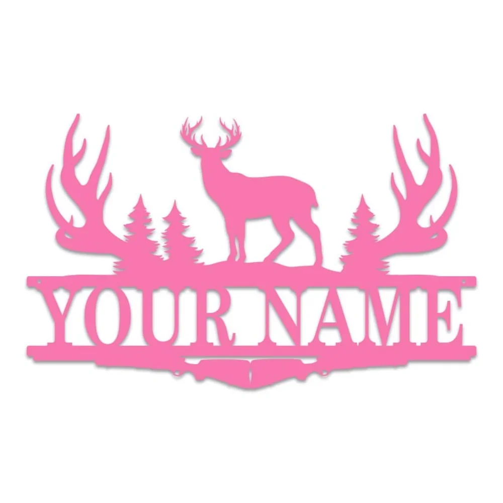 Бак Рога Сплит Знак с монограм – обзор и цена Outdoor Hunting Names