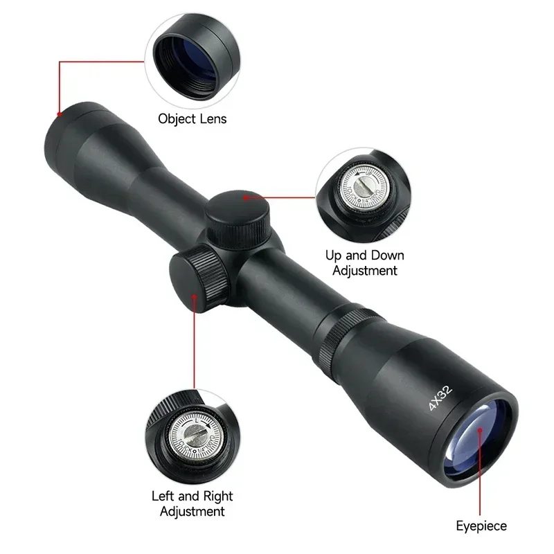 Тактический прицел 4x32 1.5-5x – обзор и цена Crossbow Scope Sight