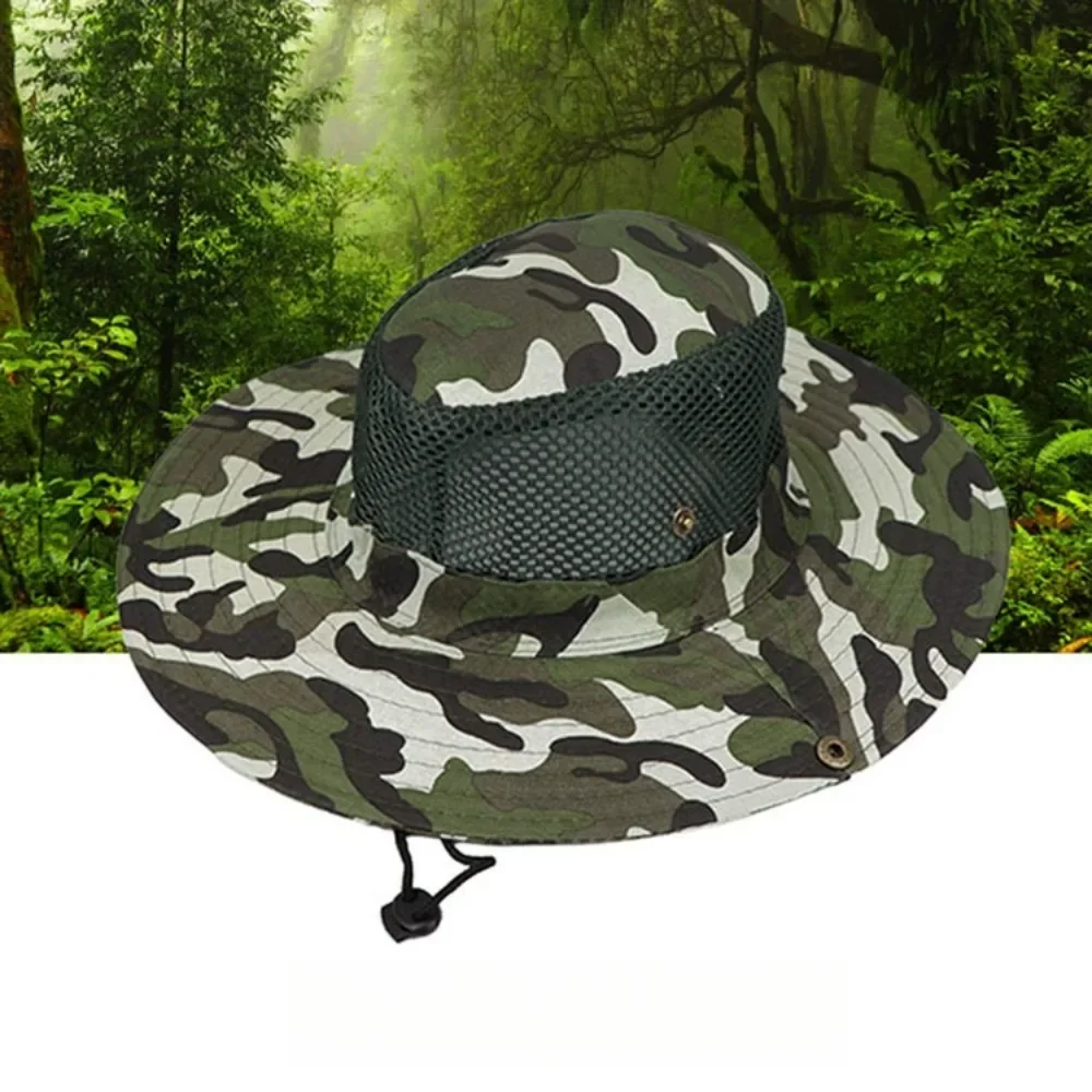 Камуфляжная сетчатая панама с  – обзор и цена Mens Outdoor Hunting Hats