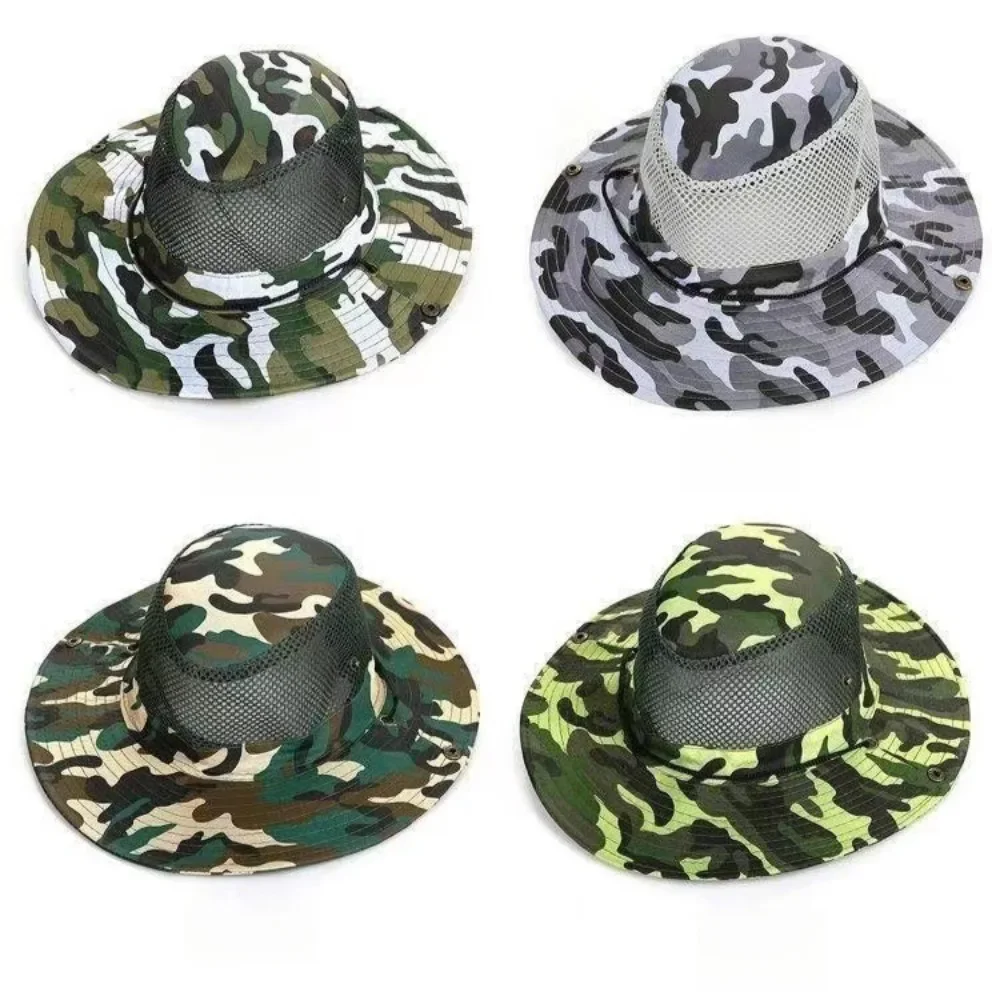 Камуфляжная сетчатая панама с  – обзор и цена Mens Outdoor Hunting Hats