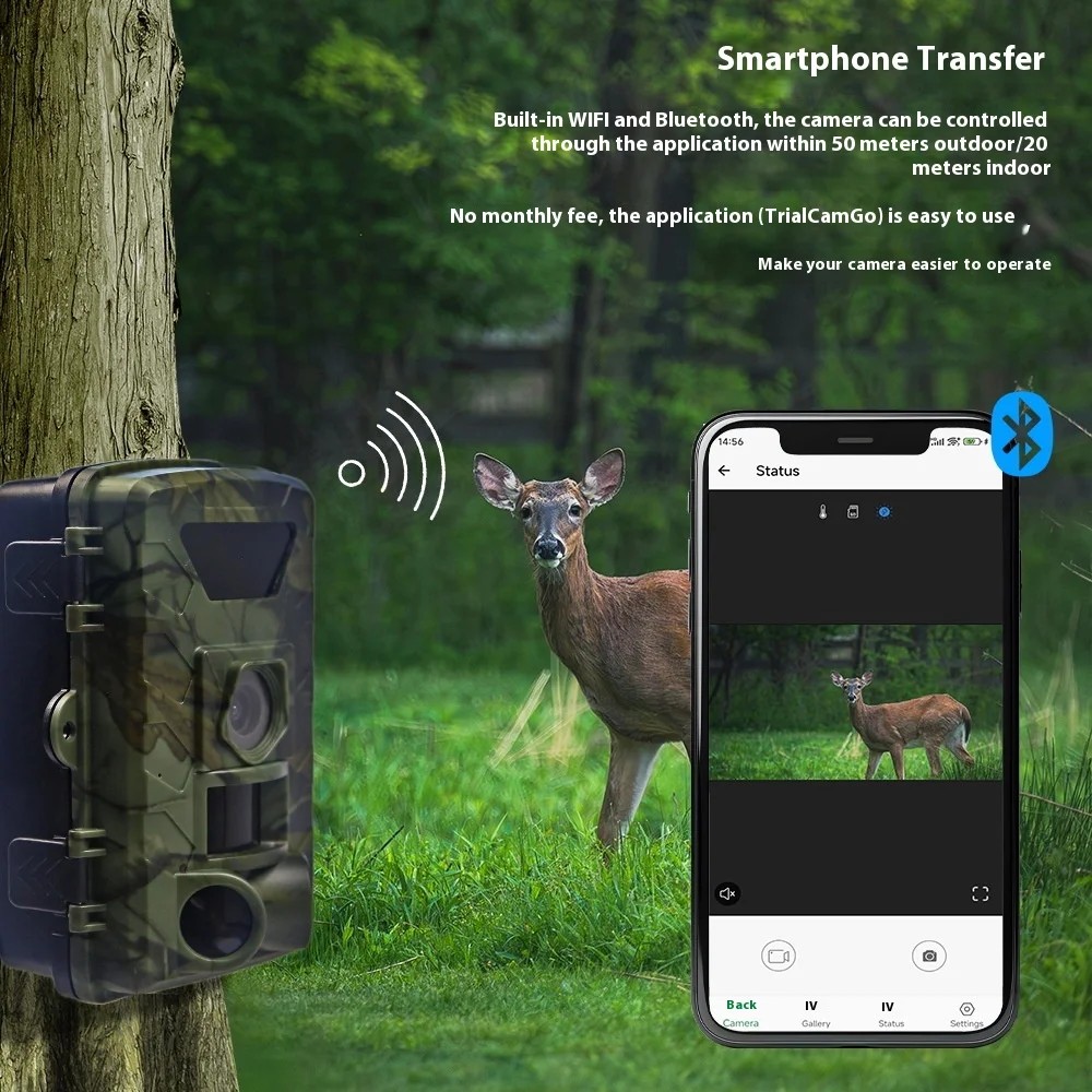 PR803W 8K WiFi Trail Camera -  – обзор и цена Trail Camera Infrared