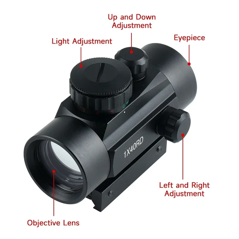 Тактический прицел Red Dot 1X2 – обзор и цена Crossbow Scope Sight