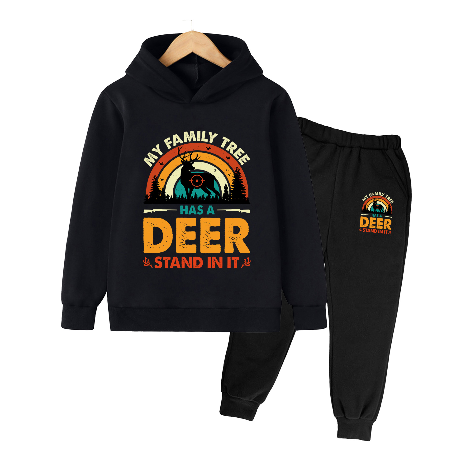 Детский комплект из худи и спо – обзор и цена Outdoor Hunting Hoodie