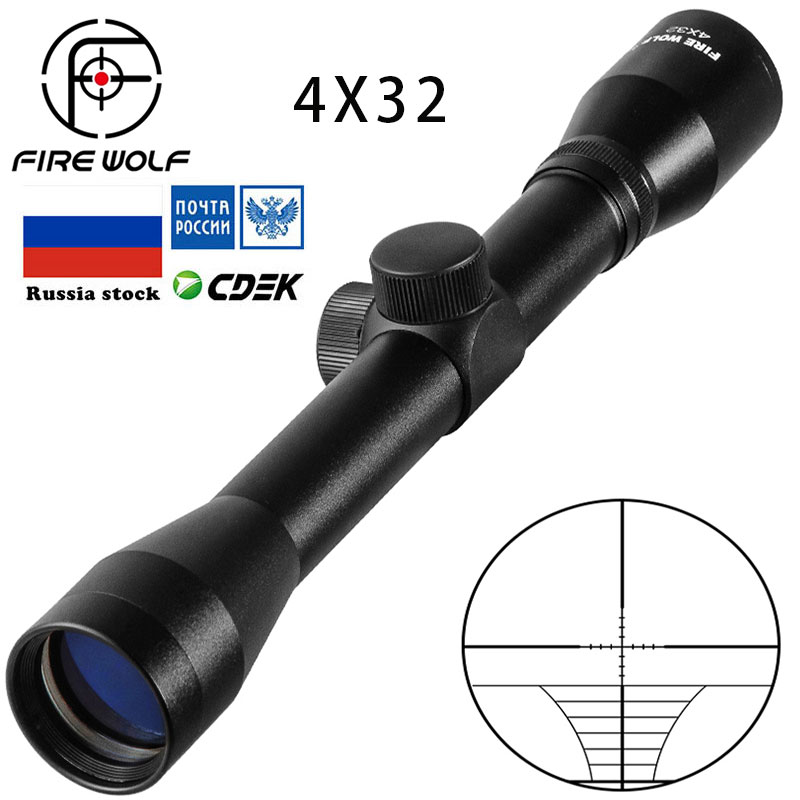 FIRE WOLF 4X32 Bow Cross Такти – обзор и цена Crossbow Scope Sight