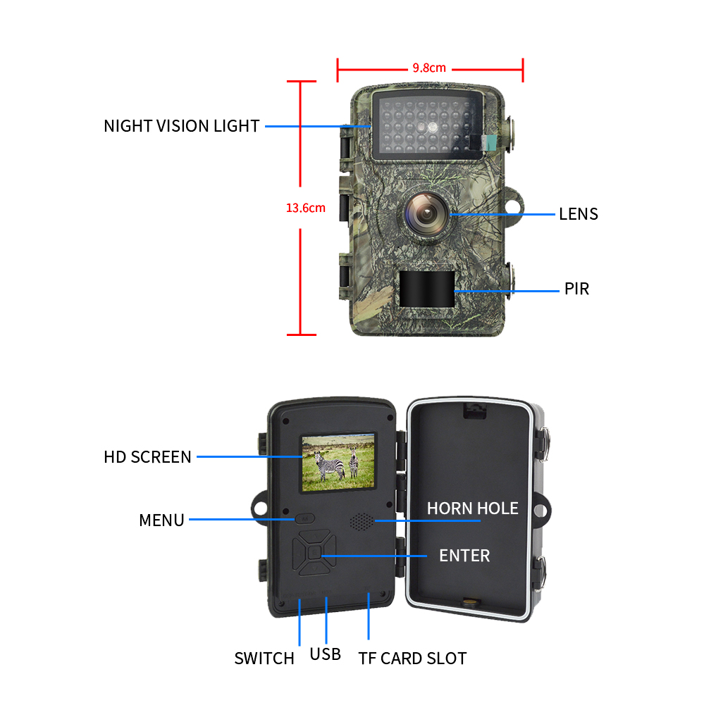 Камера для наблюдения за дикой – обзор и цена Trail Camera Infrared