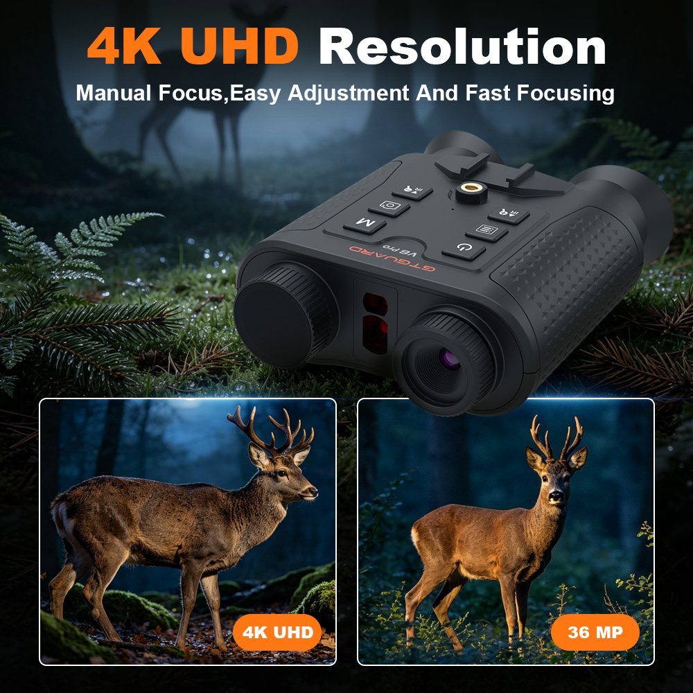 Бинокль ночного видения 4K с 8 – обзор и цена Hunting Outdoor Day